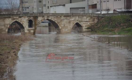 Çorlu Deresi Taştı