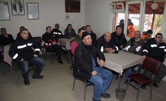 Belediye Personeline İş Güvenliği Eğitimi