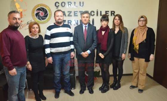 Özel Reyap Hastanesi`nden Çorlu Gazeteciler Derneği`ne Ziyaret - 1