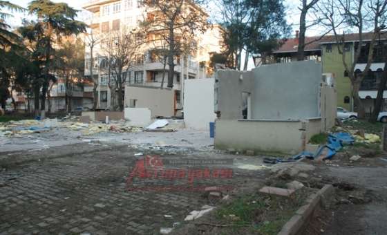 Madde Bağımlılarının Mekanı Haline Gelen Çay Bahçesi Yıkıldı - 5