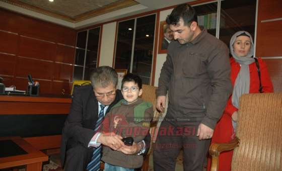 Çorlu Kaymakamlığı Küçük Nurettin İçin Almanya`dan Özel Gözlük Getirtti - 2