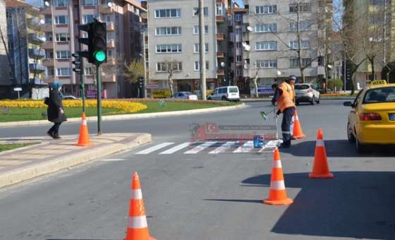 Yaya Geçitlerine Boyama - 1