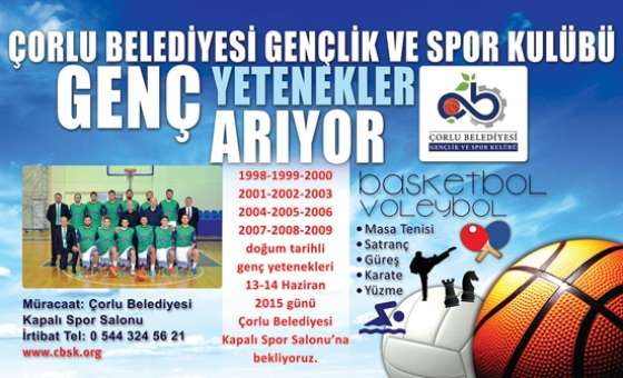 Çbsk Geleceğin Basketbolcularını Seçecek