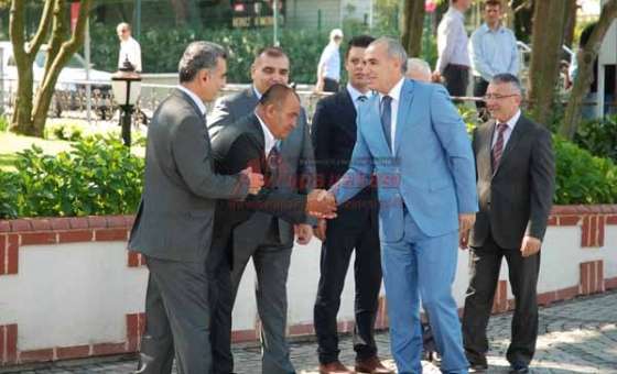 Çorlu Protokolü Tarihi Binada Bayramlaştı