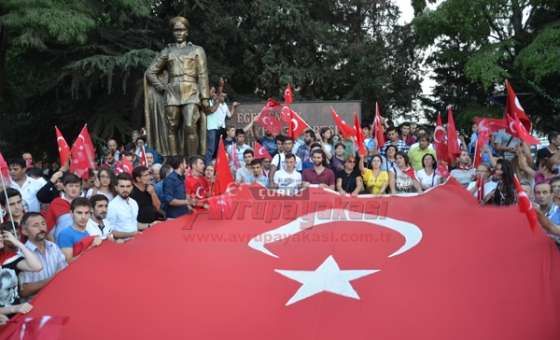 Chp Çorlu İlçe Örgütü`nden Teröre Lanet - 1