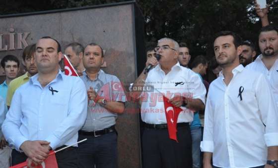 Chp Çorlu İlçe Örgütü`nden Teröre Lanet - 2