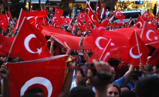 Chp Çorlu İlçe Örgütü`nden Teröre Lanet - 4