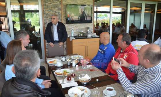 Çorlu Belediye Başkanı Ünal Baysan`dan Çorluspor 1947`ye Destek Ve Moral Kahvaltısı - 2