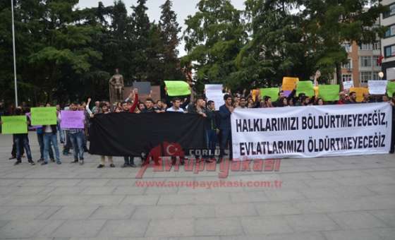 Ankara`da Ölenler Çorlu`da Anıldı - 1
