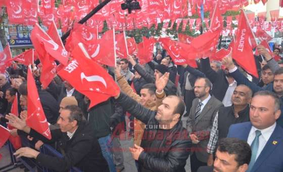 Sp Genel Başkanı Kamalak Çorlu'da - 3