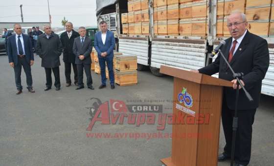 Çorlu'da Arı Üreticilerine Kovan Dağıtıldı - 2