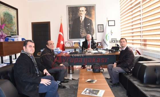 Çorlu İşitme Engelliler Spor Kulübü`nden Başkan Albayrak`a Ziyaret