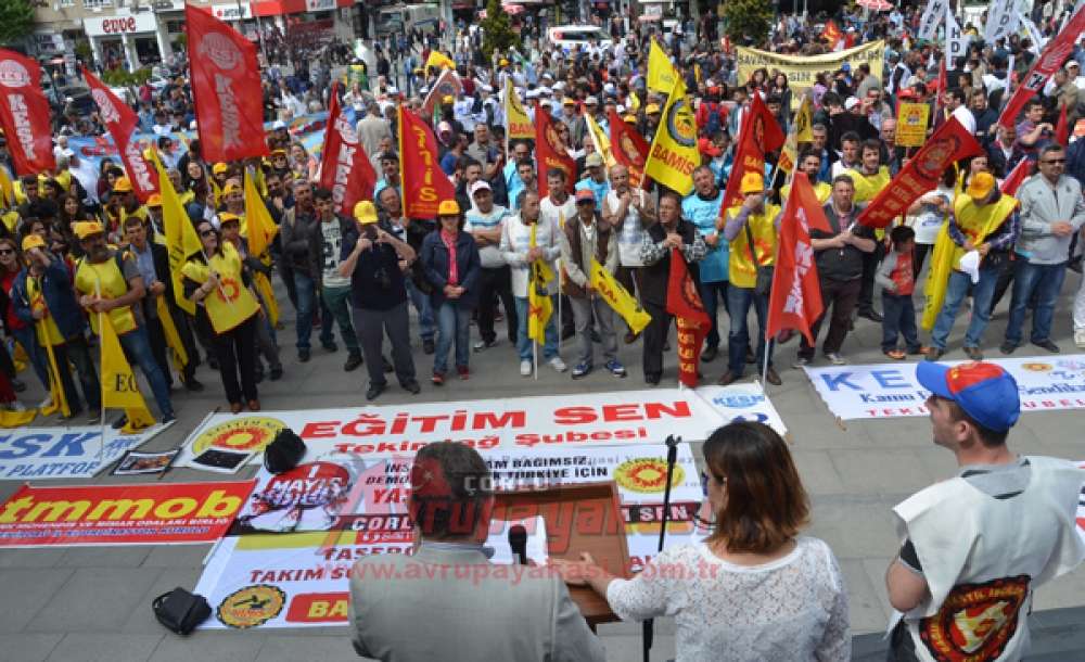 1 Mayıs Çorlu`da Kutlandı - 7