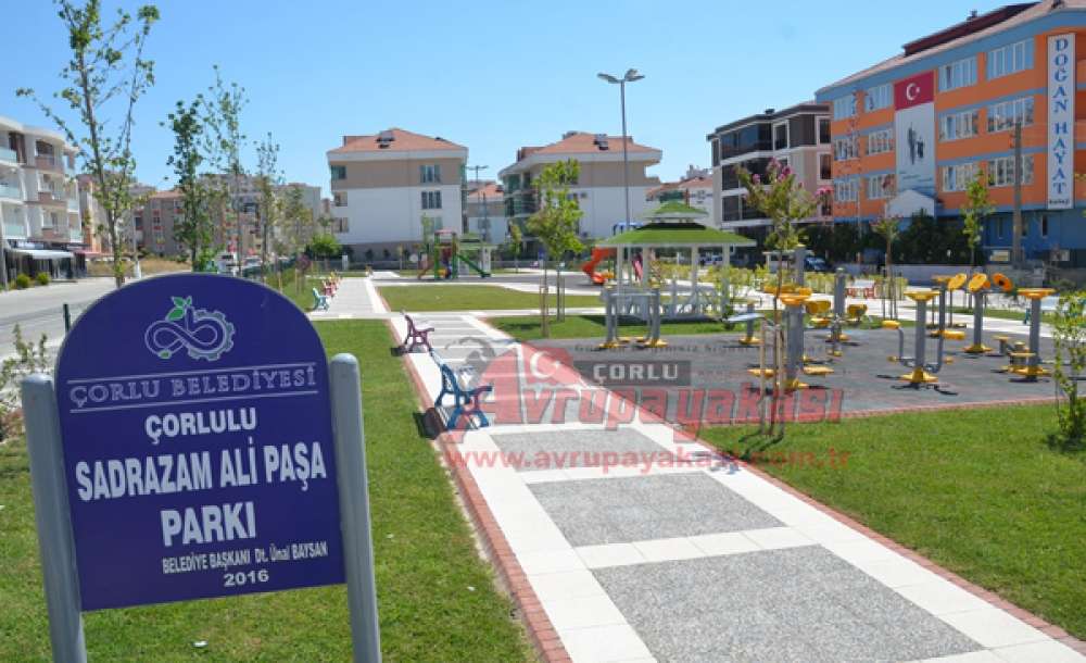 Çorlu Yeni Bir Parka Daha Kavuştu - 1