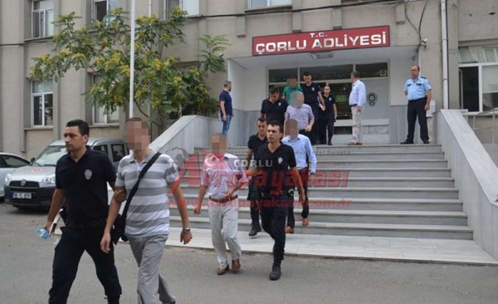 Çorlu Adliyesi'ne Polis Baskını 47 Gözaltı - 3