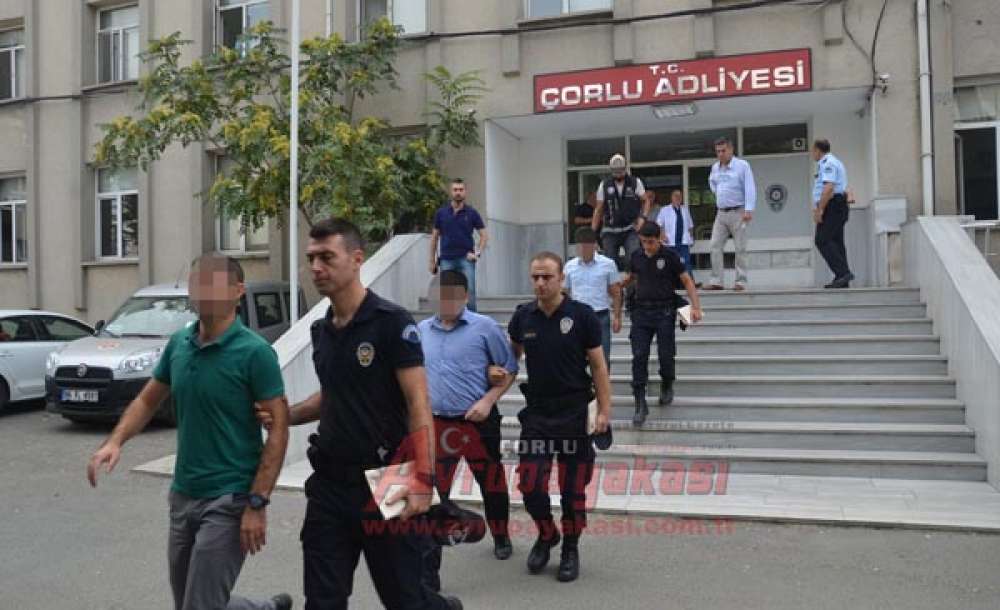 Çorlu Adliyesi'ne Polis Baskını 47 Gözaltı - 4