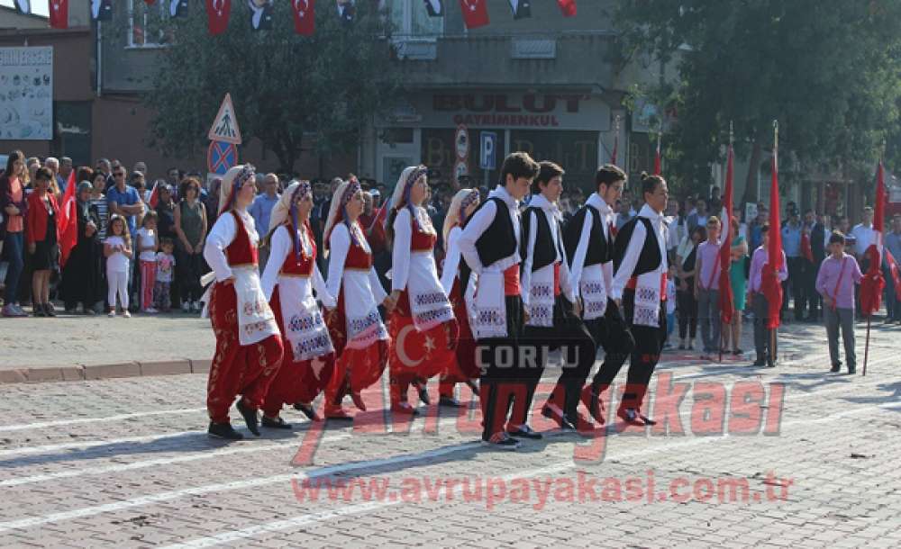 30 Ağustos Zafer Bayramı'nın 94. Yıldönümü Ergene'de Coşkuyla Kutlandı