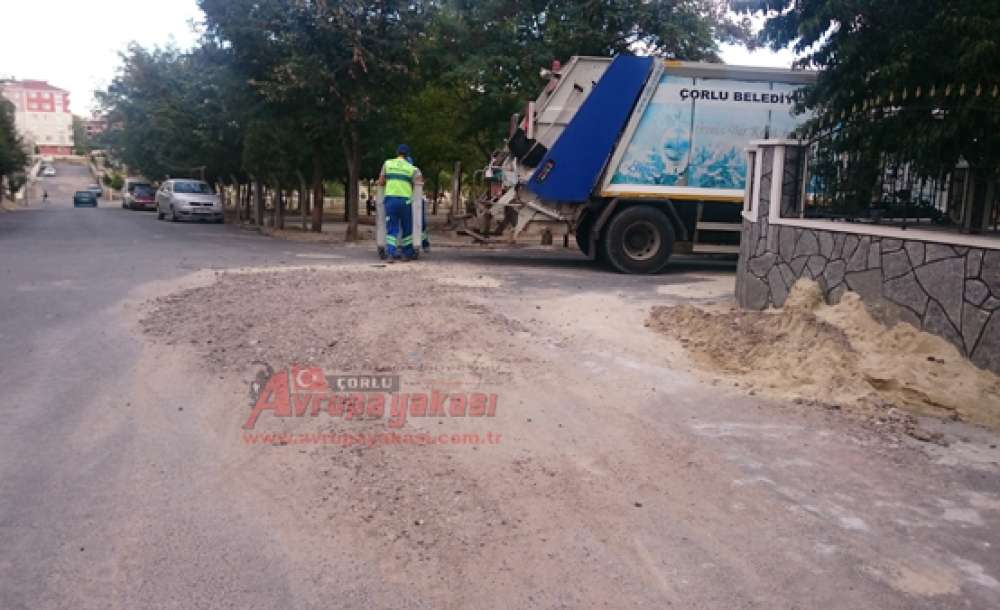 Çöken Yol Onarıldı - 1