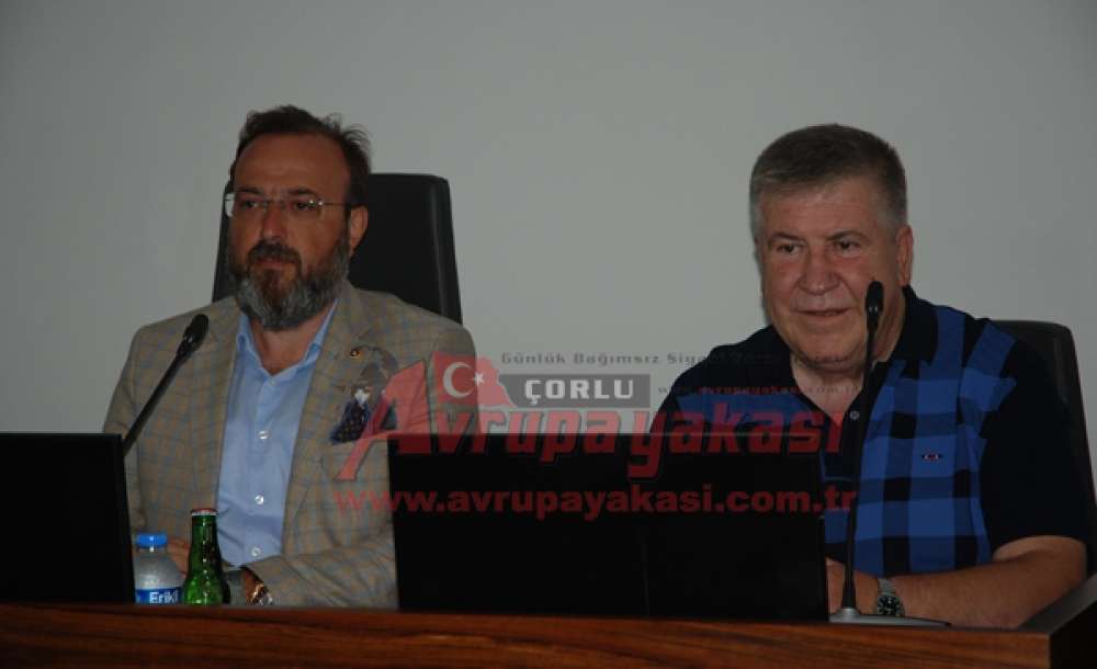 Ak Parti Tekirdağ Milletvekili Mustafa Yel; "çorlu Deyince Akla Ticaret Ve Sanayi Geliyor”