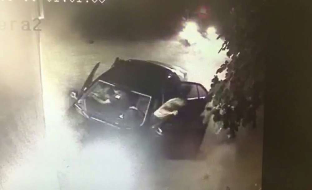 Hırsızlık Şüphelilerinin Kaza Ve Polise Yakalanma Anı Kamerada - 1