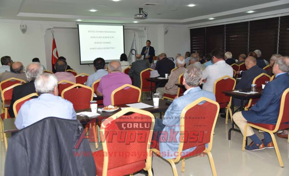 Çorlu Kent Konseyi Toplantısı Yapıldı