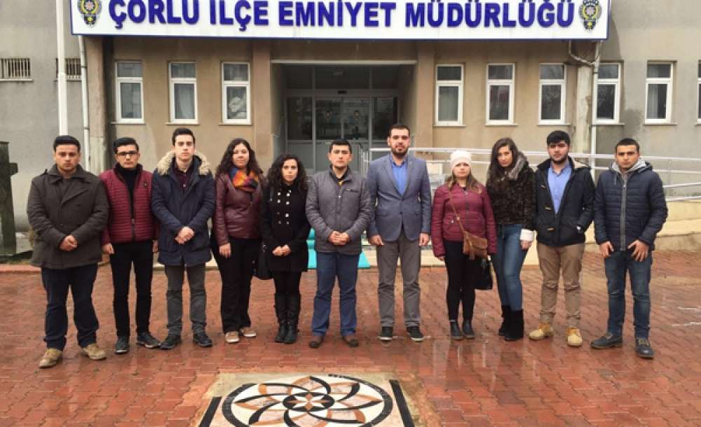 Chp'li Gençlerden Emniyet Müdürlüğüne Taziye Ziyareti - 1