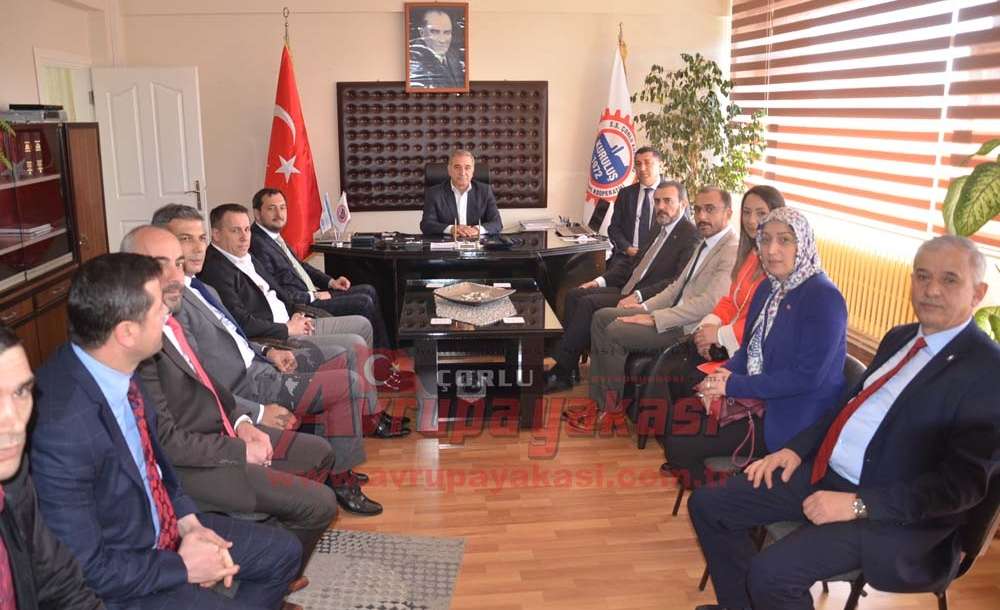 Eski Bakan Mahir Ünal Çorlu'da - 1