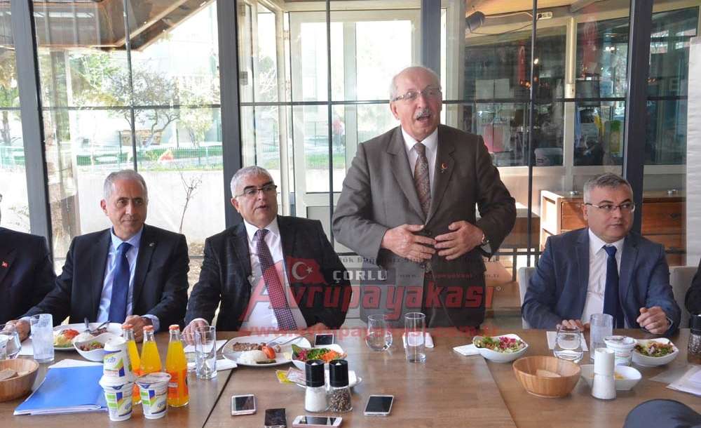 Tekirdağ Büyükşehir Belediye Başkanı Kadir Albayrak Çorlu Basını İle Bir Araya Geldi - 3