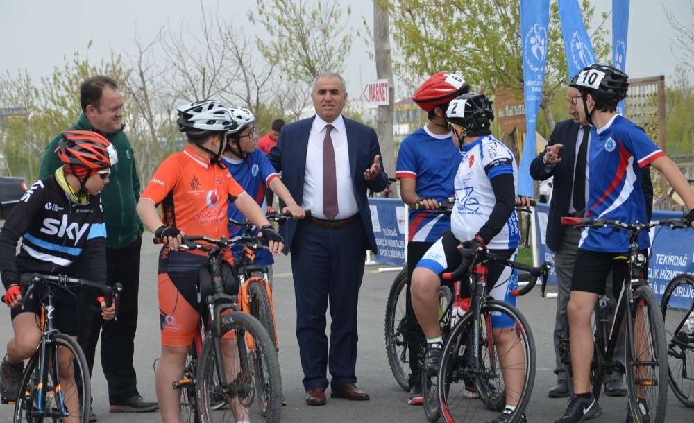 Bisiklet İl Birinciliği Yarışları Çorlu'da Yapıldı - 1