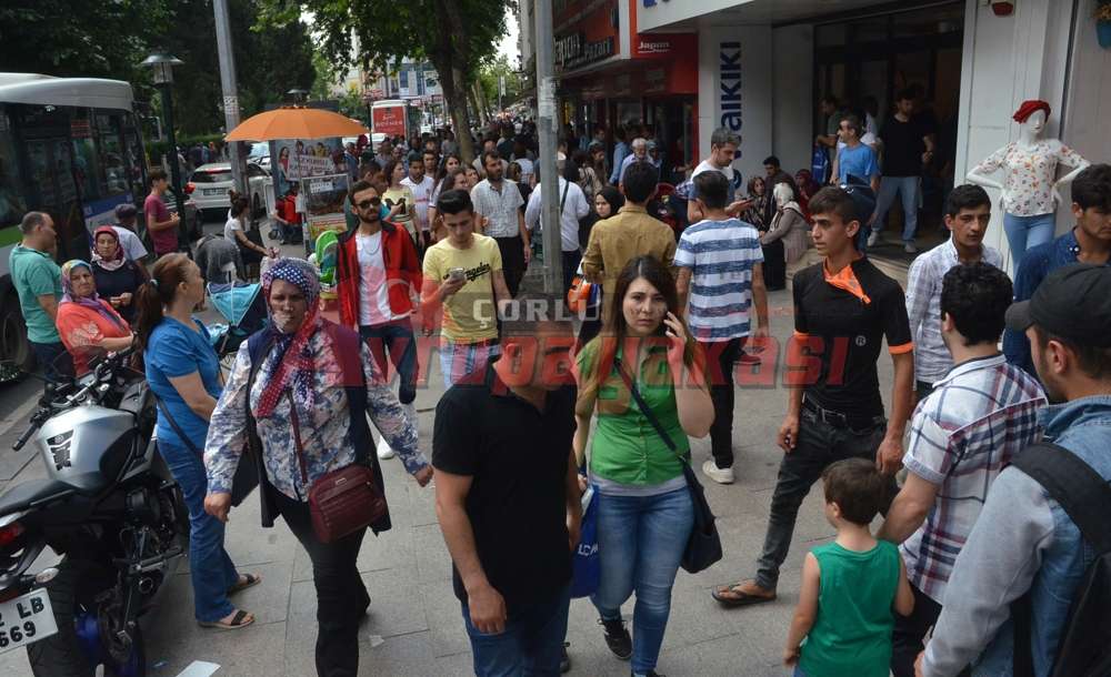 Çorlu'da Bayram Telaşı