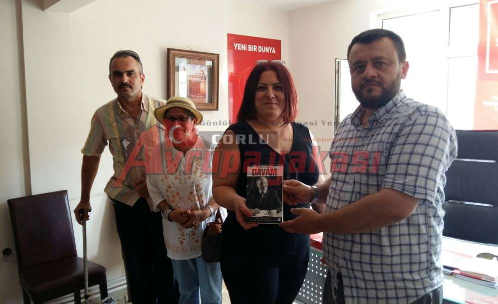 Türkiye Sakatlar Derneği Çorlu Şubesi'nden Sp Çorlu İlçe Teşkilatı'na Ziyaret - 1