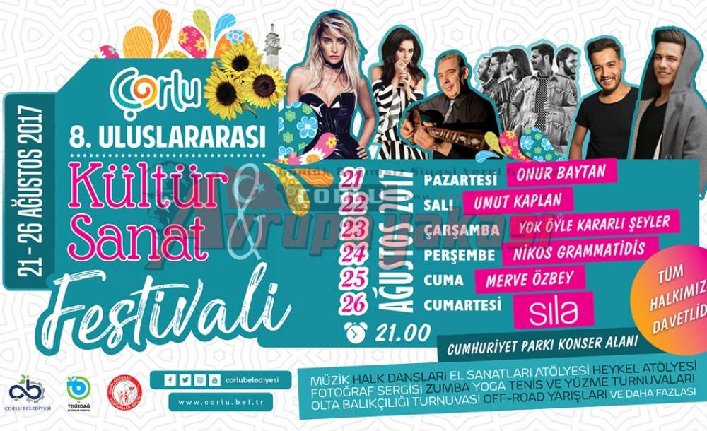 Çorlu Festivale Hazırlanıyor