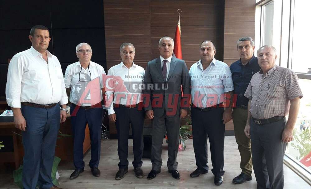 Yeni Sanayi Sitesi Kooperatifinden Kaymakam Kılıç`a Ziyaret