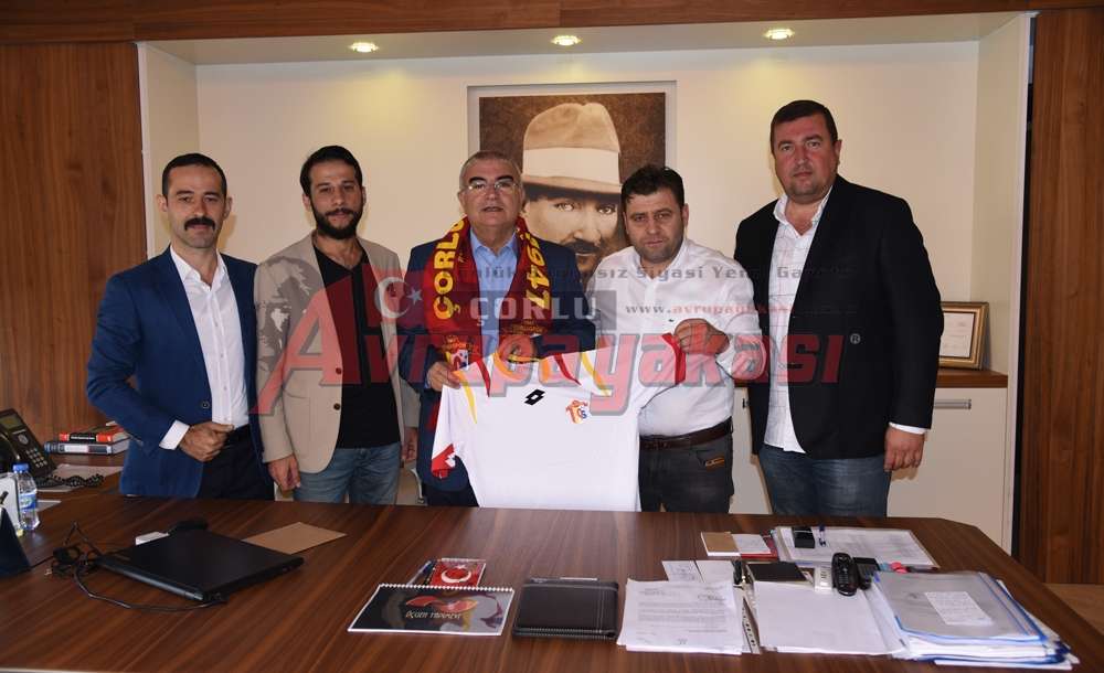 Çorluspor 1947 Yönetiminden Başkan Baysan`a Ziyaret - 1