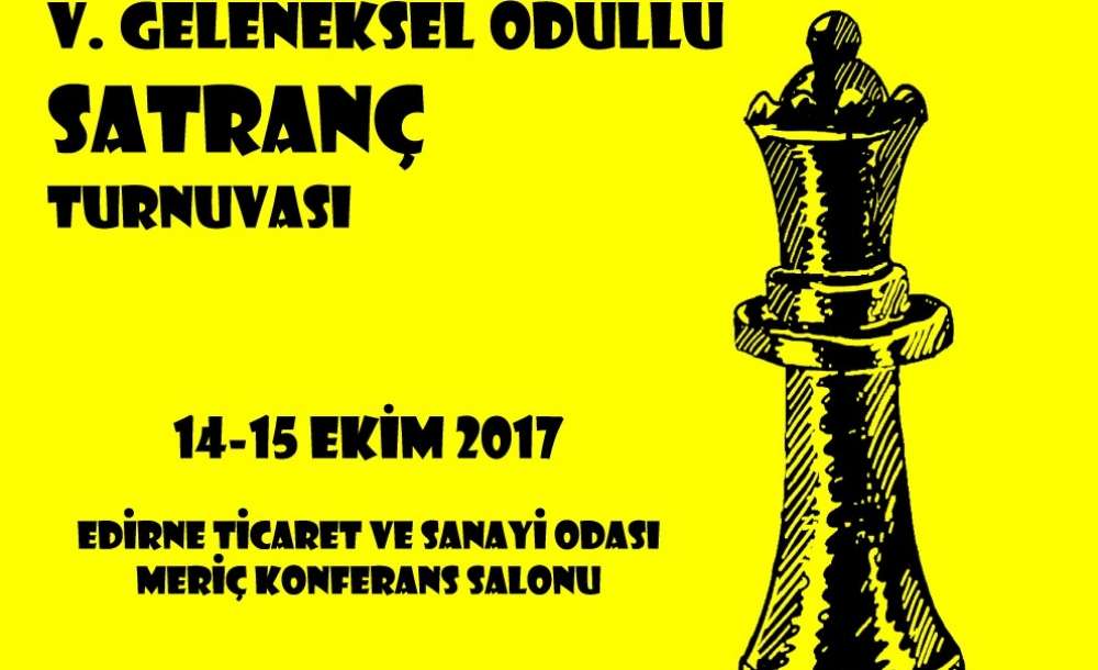 5'inci Geleneksel Ödüllü Satranç Turnuvası