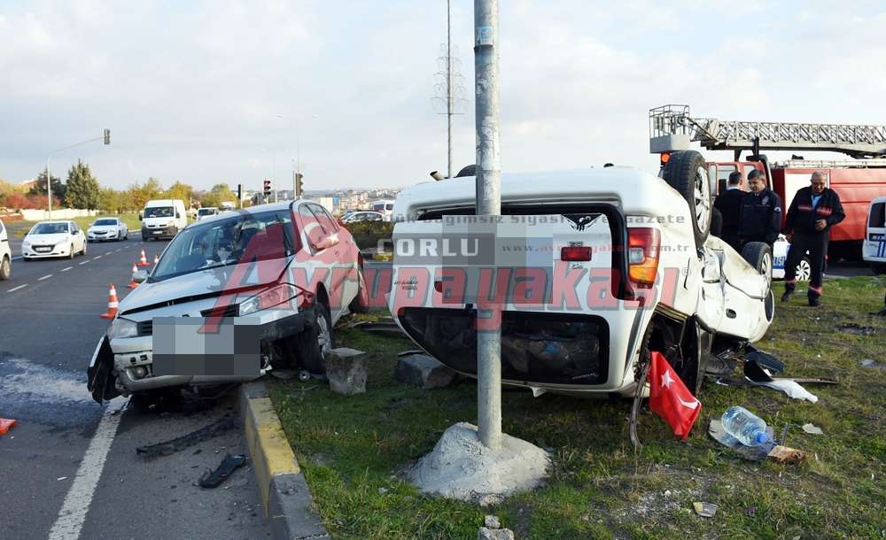 Ergene'de Kaza: 4 Yaralı