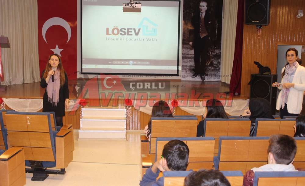 Özel Çorlu Sağlık Koleji'nde 2-8 Kasım Lösemili Çocuklar Haftası Etkinliği - 1