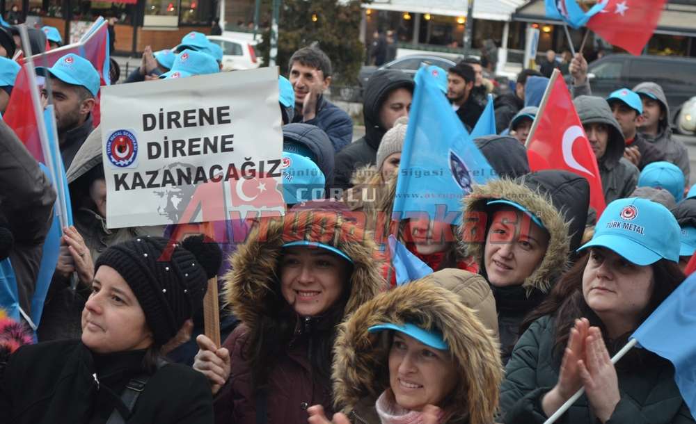 Metal İşçisinden Tabutlu Eylem! - 1