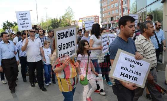 Çorlu İşçi Komitesi 1 Mayıs İşçi Bayramını Kutladı