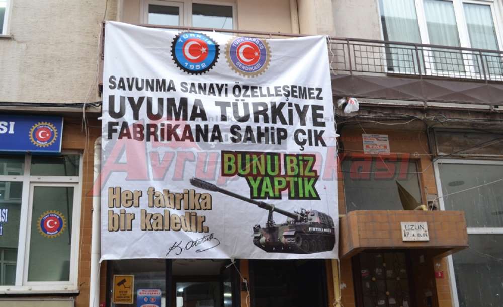 Özelleştirmeye Pankartlı Cevap