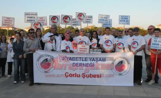 Diyabet Vakfı Çorlu Şubesinden Sağlıklı Yaşam Yürüyüşü - 2