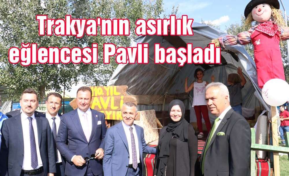 Trakya'nın Asırlık Eğlencesi "pavli" Başladı