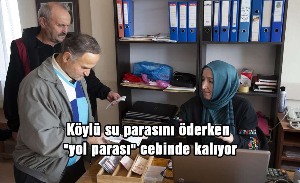 Köylü Su Parasını Öderken "yol Parası" Cebinde Kalıyor