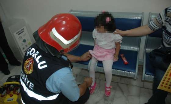 İtfaiyeden Kurtarma Operasyonu