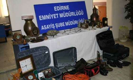 Antika Hırsızları Polisten Kaçamadı