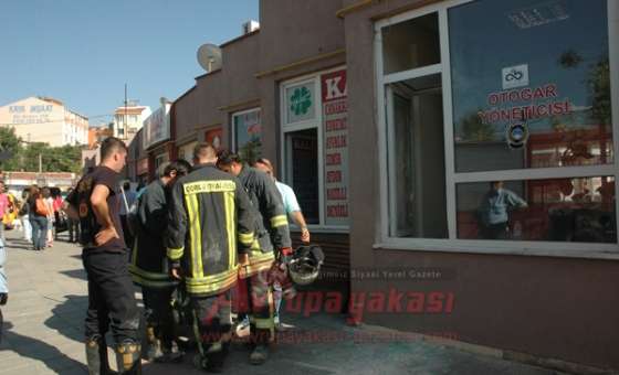 Çorlu Otogarında Yangın Paniği - 2