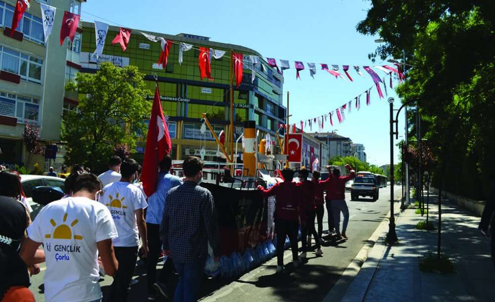 Çorlu'da 19 Mayıs Coşkusu Yaşandı - 8