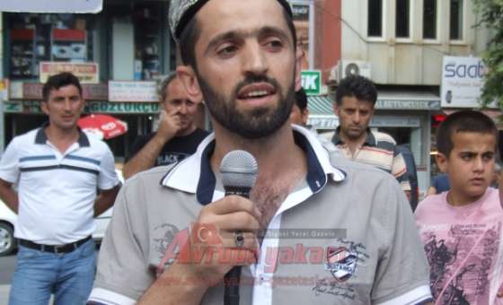 Çorlu Alperen Ocaklarından Müslümanlara Yapılan Zulümlere Protesto