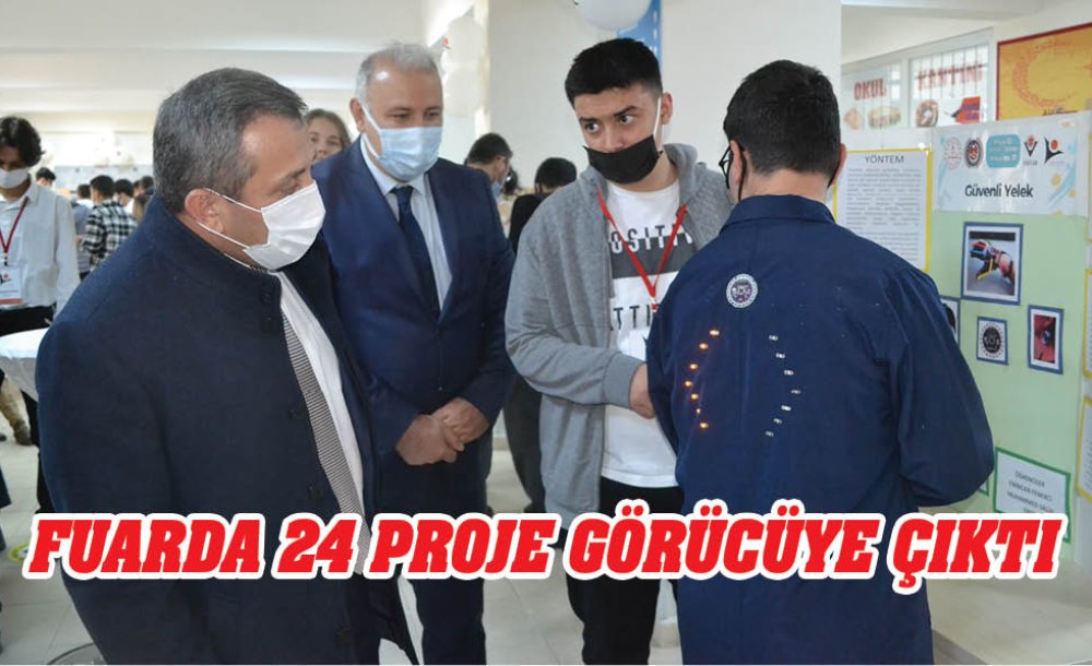 Fuarda 24 Proje Görücüye Çıktı