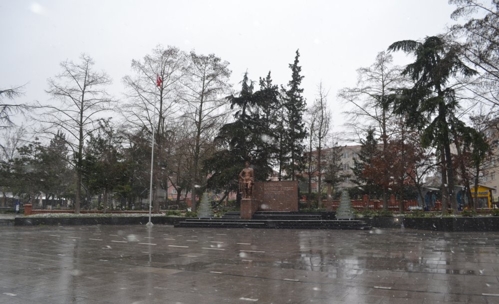 Çorlu'ya İlk Kar Düştü - 2